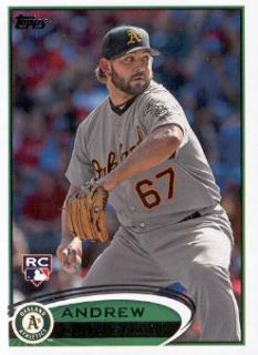 2012 topps 202 andrew carignan rc