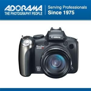 Canon PowerShot SX20 Is Digital Camera Refurbished