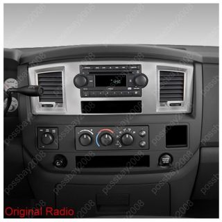 2006 09 Dodge RAM 3500 Car GPS Navigation Bluetooth iPod Radio  TV 