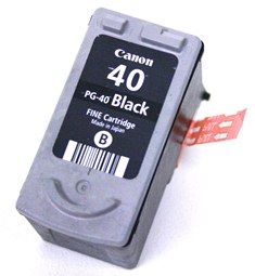 or your full money back what you get 1 canon pg 40 black ink cartridge