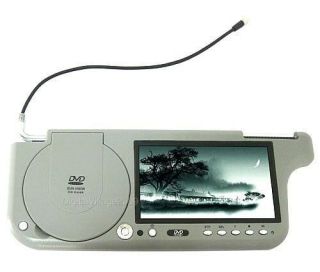 inch Car Sun Visor LCD Monitor DVD Player USB SD FM