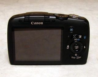 Canon PowerShot SX120 IS 10.0 MP Digital Camera Black   Nice