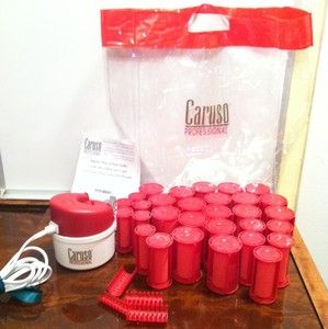 Caruso Professional 30 Hot Rollers Molecular Steam Hair Curlers 561030 