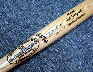 Carl Yastrzemski Autographed Signed Louisville Slugger Bat HOF PSA DNA 