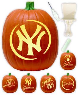NY Yankees Pumpkin Carving Kit New in Box