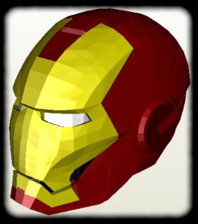 Casco Elmo Ironman Da Assemblare Avengers Vendicatori Iron Man Idea 
