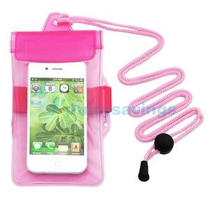    Waterproof Case Armband Holder For Apple iPod Touch 3rd Gen 3G Pink