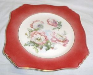 Royal Winton Grimwades Carnation Design 9 7 8 Plate Made in England 