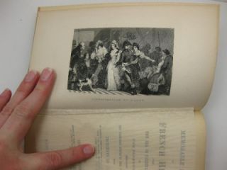 Late 1800s Memorable Scenes in French History Napoleon Antique Book 