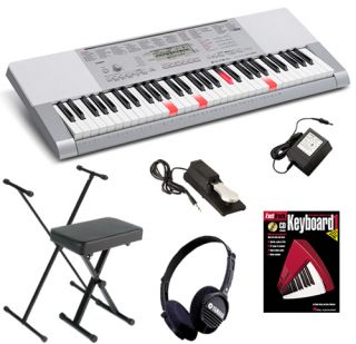 Casio LK280 Portable Keyboard with 61 Lighted Keys Home Essentials 