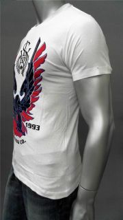 Silver Star 1993 Casting Co Mens s Casual Short Sleeve Embellished Tee 