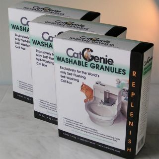Cat Genie Washable Granules 3 Refill Boxes