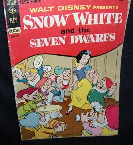   Presents Snow White and The Seven Dwarfs Cartoon Comic Book
