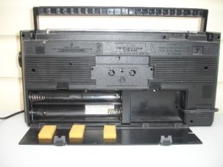   SANYO GE General Electric BOOMBOX CASSETTE TAPE GHETTO BLASTERS