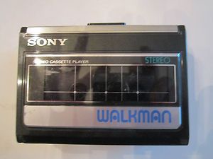 Collectible Vintage Sony Walkman Cassette Player
