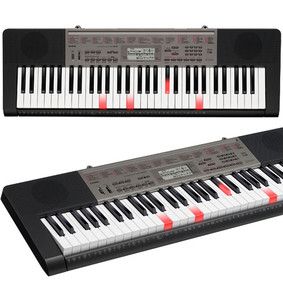 Casio LK 165 61 Key Full Size Lighted Keys Keyboard MIDI + Extra 