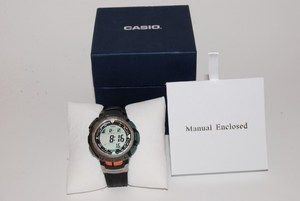 Casio Mens PAW1100 Pathfinder Atomic Solar Watch