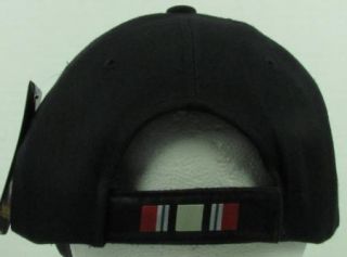 NEW BLACK U.S.ARMY 1ST CAVALRY IRAQI FREEDOM VETERAN BASEBALL CAP/HAT