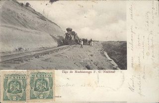 Mexico Tajo de Nochistongo Ferro Carril Nacional Railways