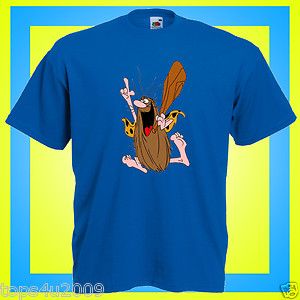 Captain Caveman Retro T Shirt All Sizes Colours Available