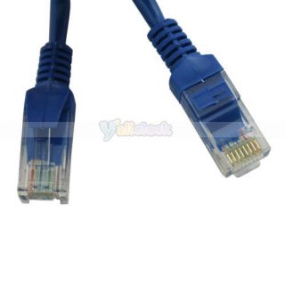New 2M 6FT RJ45 Lan Cat5 Cat5e M/M Ethernet Network Cable Blue
