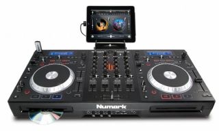   Quad Universal 4 Channel DJ Mixer CD  USB iPad MIDI Software