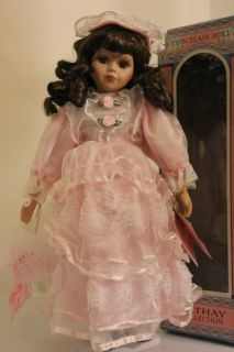 CATHAY COLLECTION Certified Ltd. Ed. 16” Porcelain Doll LYNRTTE 