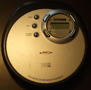 Koss KS5406 Personal CD Player with  CD CD R CD RW Audio Playback 