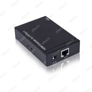 HDMI to Single Cat5e 6 Extender 1080p HDTV 50M LAN PS3 Bluray DVD 