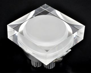 5W Acrylics LED Recessed Ceiling Light Flood Beam Fixtures Lamp Warm 