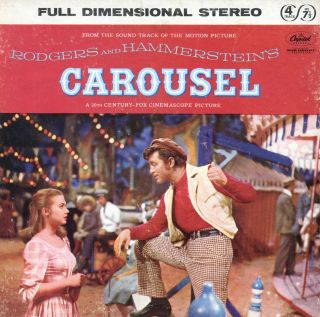 Carousel Sound Track Shirley Jones Capitol Stereo 7 1 2 IPS Reel to 