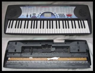 used casio ctk 471 keyboard 61 keys non weighted 100 different tones 