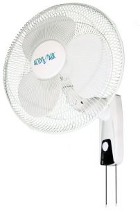   16 3 Speed Wall Mount Oscillating Fan   eco mounted ceiling active