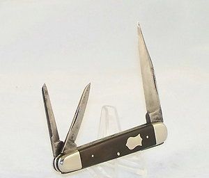 Vintage Cattaraugus Sleeveboard Whittler Knife Pre 63 Super Tight 