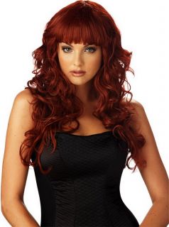 impulse costume wig burgundy spice up your glamour girl costume with 