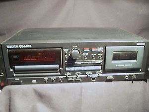 Tascam CD A500 CD Player Cassette Recorder Player