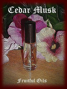 Cedar Musk Fragrance Body Cologne Oil 5ml Roll on Exclusively 