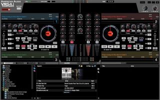   VMS4 1 4 Channel DJ MIDI Controller w Virtual DJ Le Software