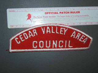 Boy Scout RWS Cedar Valley Area C 4600R
