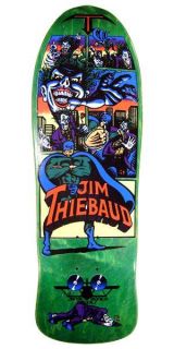 Cease and Desist SMA Jim Thiebaud Joker Skateboard Deck GREEN