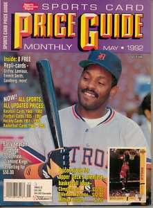 May 1992 SCD Sports Card Price Guide Cecil Fielder