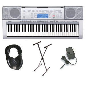 Casio Electric Professional 61 Key Piano Keyboard w/ Headphones 