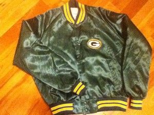 Vintage Chalk Line Green Bay Packers Jacket NFL Size Large Rarely Worn 
