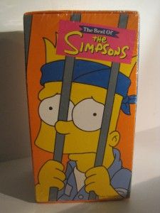 Best of The Simpsons Set 4 VHS Set Factory SEALED NIP