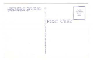 Sports Arena Chanute Field Ill WW2 USAAF Postcard