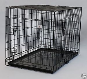 55 48 42 36 30 24 20 Folding Pet Dog Cat Cage