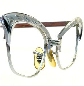   GF Mid Century Art Deco Vintage Cat Eyeglass Sunglass Frames