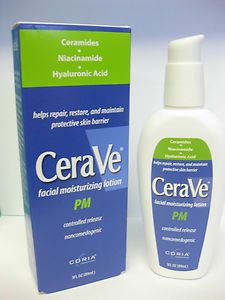 CeraVe PM Facial Moisturizing Lotion by Coria 3 oz New In Box
