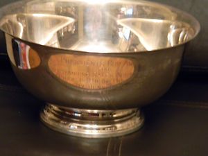 Vintage Wm Rogers Paul Revere Productions Par Plate Bowl 9