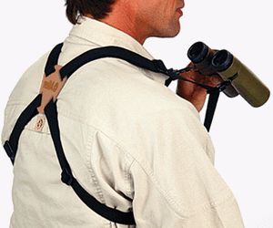 Allen Deluxe Black Binocular Strap Harness 199 Elastic body harness 